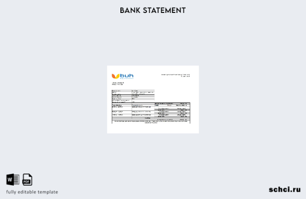 цифровая загрузка шаблона Excel банковской выписки Гаити BUH